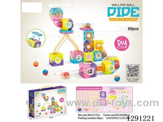 Transparent 3-in-1 Building Blocks (Standard Magnets) 89PCS