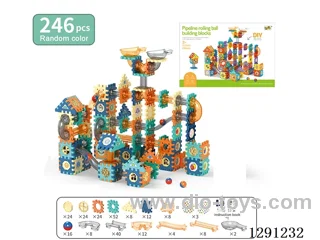 Pipe Building Blocks, 246PCS