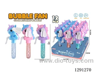 Bubble Mini Fans, 12PCS 3 Colors