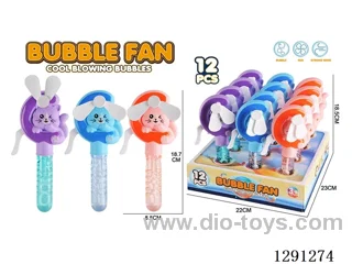 Bubble Fans, 12PCS 3 Colors