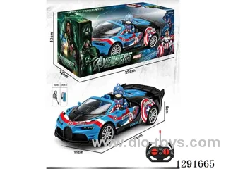 1:18 4ch rc car with light included battery
