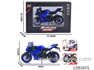 Simulation Alloy Motorcycle W L/M