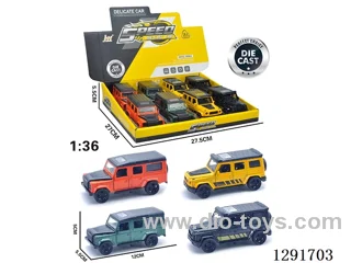 pull back alloy car