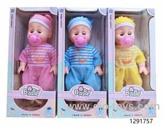 14 inch doll with ic，3 colors