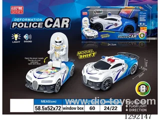 B/O Transforming Police Car
