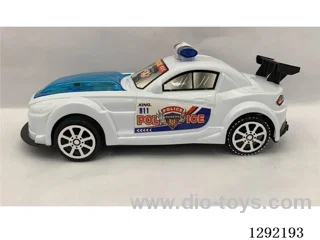 Wire-Controlled Sports Car (Police Car) with Lights