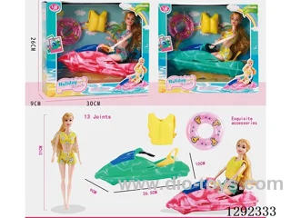 11-inch 11-Joint Barbie set 2 mixed