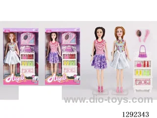 11.5 inch Barbie set 2 mixed