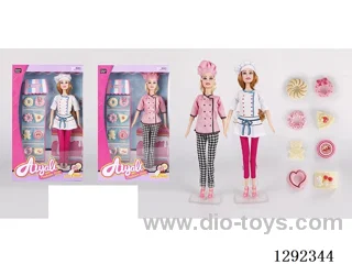 11.5 inch Barbie set 2 mixed