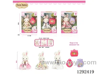 Rabbit Scene Set 3 mixed