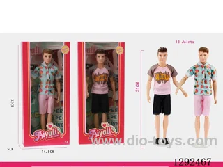 11-inch articulated Male doll set (2 mixed)