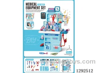 Medical Supplies Table  W L/M + Writing Board (53 pcs)