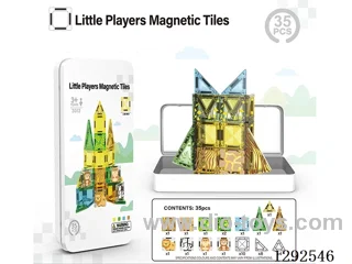 3.75CM Magnetic Tiles, 35PCS