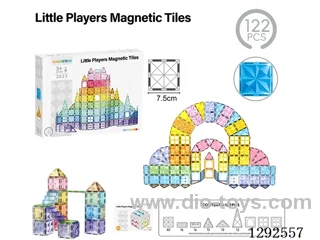 7.5CM Magnetic Tiles, Star Diamond, 122PCS