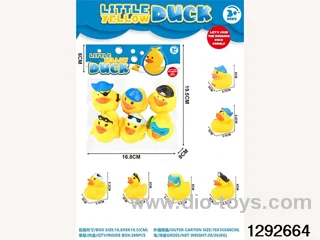 rubber duck （6pcs）
