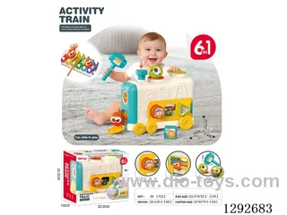 Train Marble Xylophone Stacking Toy