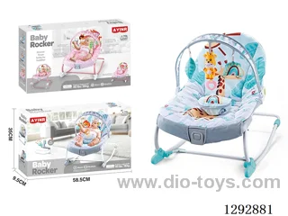 Blue Baby Rocking Chair