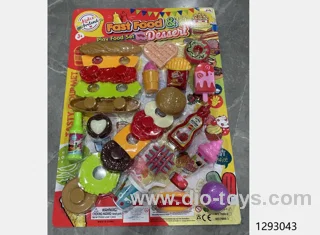 Food set in blister card