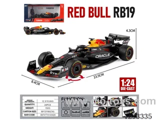 (GCC) 1:24 Red Bull free wheel car