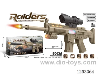 B/O Gun with Realistic Conch 8x Scope W L/M (Desert Color)
