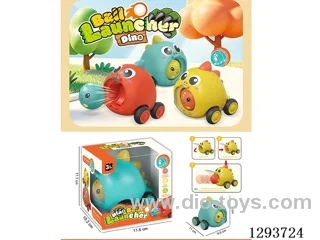Dinosaur Catapult Inertia Car, 3 Colors