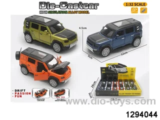 1:36 metal car in display box(3color)