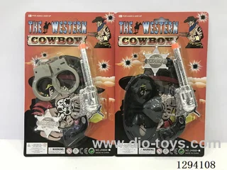 Electroplated Cowboy Gun 2 mixed