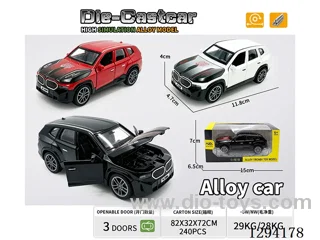 1:36 pull back alloy car 3 colors