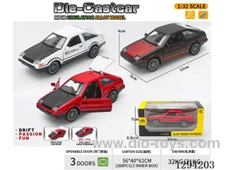 1:36 pull back alloy car 3 colors