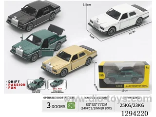1:36 pull back alloy car 4 colors