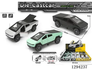1:36 pull back alloy car 3 colors 12PCS