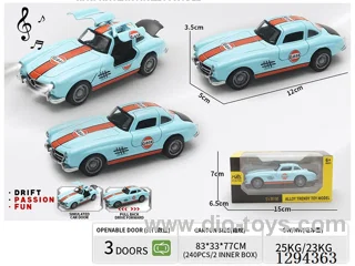 1:36 pull back alloy car W L/M