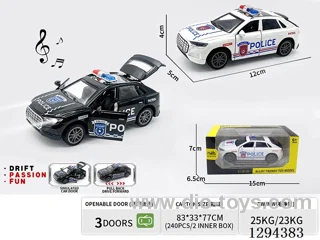 1:36 pull back alloy car 2 colors W L/M