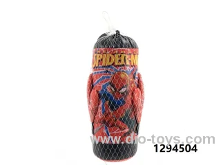 Spiderman boxing bag in net bag