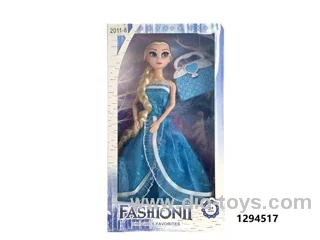 11 inch sold body frozen doll in window box