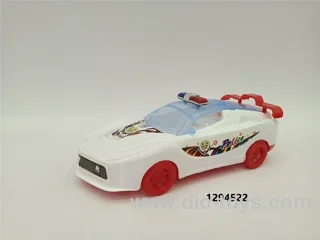 Pull line police car in opp bag