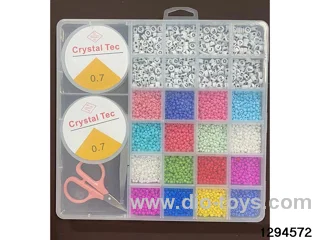 2-size 26-compartment fine bead + letter bead bead box