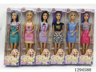11 inch Barbie 6 mixed