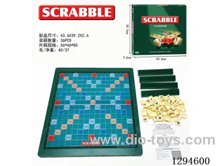 French Scrabble Word Game
