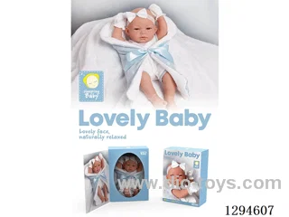 Realistic Soft Rubber 38-cm Doll