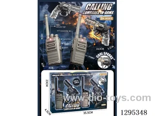 Walkie-Talkie & Flint Gun Set