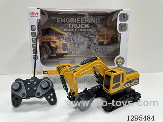 1:22 6ch RC Alloy Bucket Engineering Excavator, with Lights, One-Button Demo (included battery)