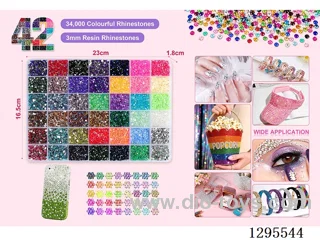 42-Compartment DIY Colored Diamonds