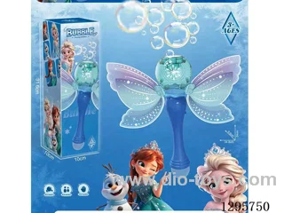 6-Hole Winged Frozen Electric Bubble Wand