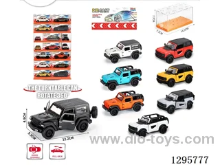 1:36 pull back alloy car