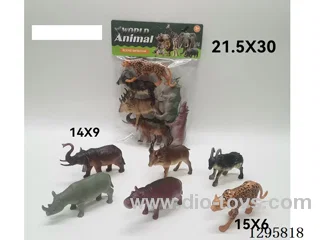 PVC Wildlife Set