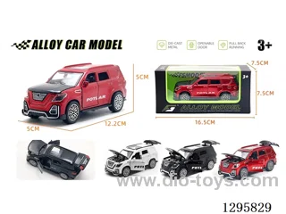 1:36 Nissan Patrol Off-Road pull back Die-Cast Model 3 colors