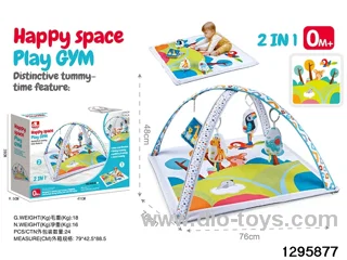 2-in-1 Baby Gym Mat in color box