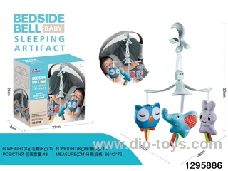 Baby crib hanging toy in color box