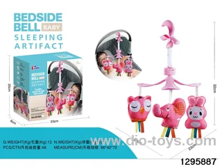 Baby crib hanging toy in color box